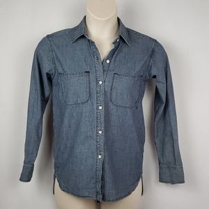 Madewell Denim Button up szXSmall!
